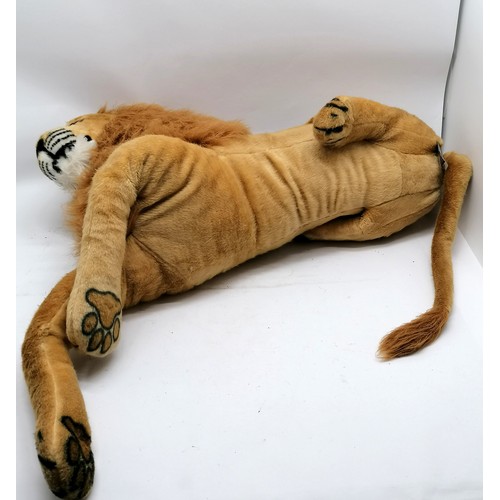 3 - Melissa & Doug large toy lion 50cm high 135cm long not including the tail - in good used condition