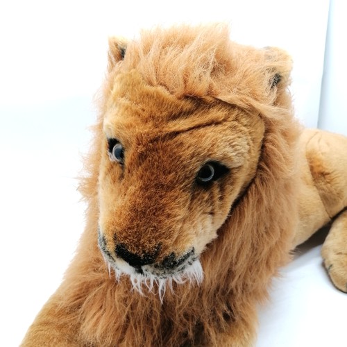 3 - Melissa & Doug large toy lion 50cm high 135cm long not including the tail - in good used condition