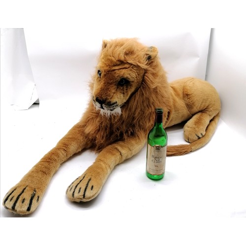 3 - Melissa & Doug large toy lion 50cm high 135cm long not including the tail - in good used condition