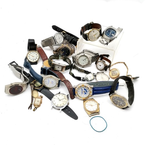 904 - Qty of vintage mechanical & quartz wristwatches inc 2 x Seiko (1 automatic), Trabant, LED, 2 x Rothm... 