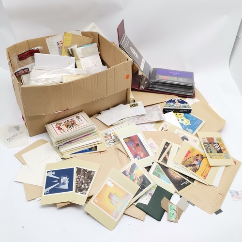 250 - Large qty of stamps (inc Kiribati) / PHQ cards / albums etc