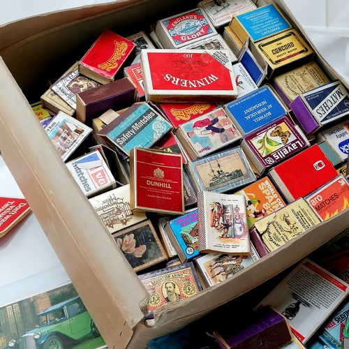 417 - Qty of matchboxes, beermats (inc babycham), 3 x french dictionaries & car postcards