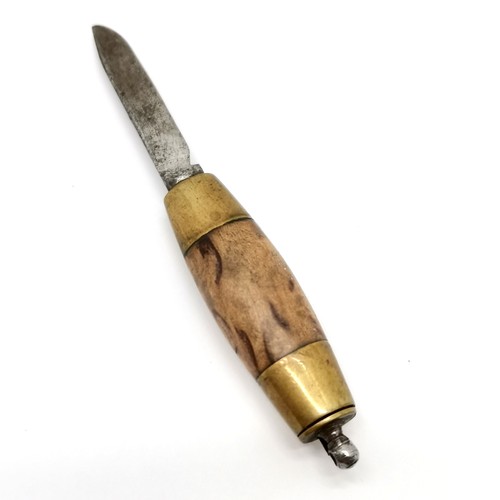 442 - MINIATURE Joh. Engstrom (Sweden) barrel pocket knife - total length when assembled5cm