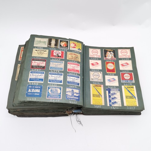 461 - Large (!) album of stuck in matchboxes started in 1928 by Ralph G V Venables MBE (1914-2003) the tri... 