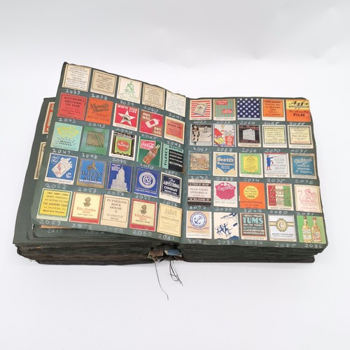 461 - Large (!) album of stuck in matchboxes started in 1928 by Ralph G V Venables MBE (1914-2003) the tri... 