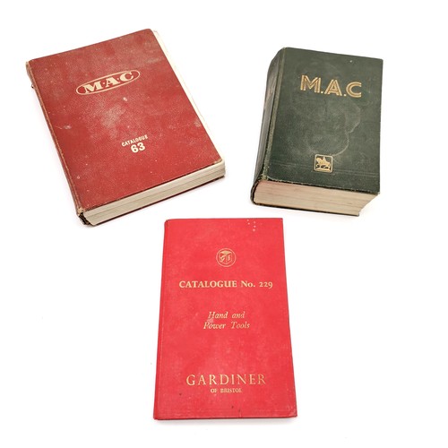 469 - 2 x M.A.C. Metal Agencies catalogues #63 & 86 (1954 - diamond jubilee) t/w Gardiner catalogue #229 H... 