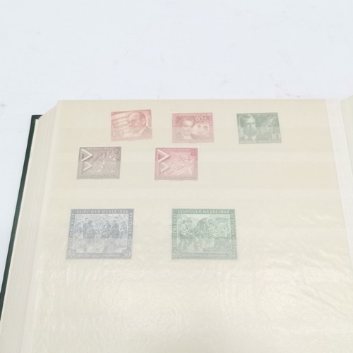 47 - West Germany / West Berlin mint stamp collection in green stockbook