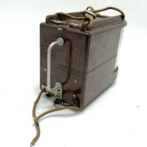 68 - WWII period J C Eckardt German aviation barograph with bakelite casing - 23cm x 16.5cm high x 10cm -... 