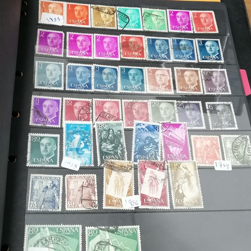 69 - Qty of worldwide stamps in albums / hagner sheets in folders ( some empty folders included)