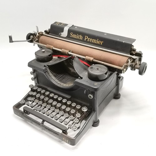 198 - Smith Premier 60 typewriter - 49cm across