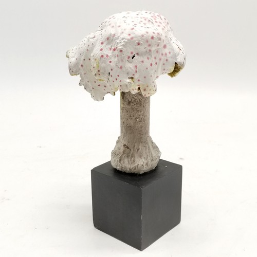 205 - Carved wooden mushroom specimen #322 - 19.5cm high