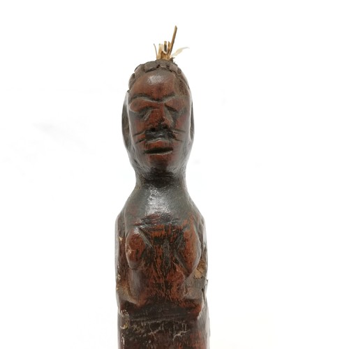 251 - Ethnic wooden doll - 13.5cm long