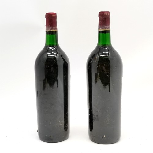 240 - 2 magnums of unopened wine - Chateau Giscours Grand Crug Classe Margaux 1967 in their original woode... 