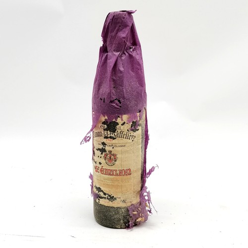 241 - Crate of 12 unopened bottles of wine - Chateau Canon-La- Gaffeliere Saint Emilion 1969 - the labels ... 