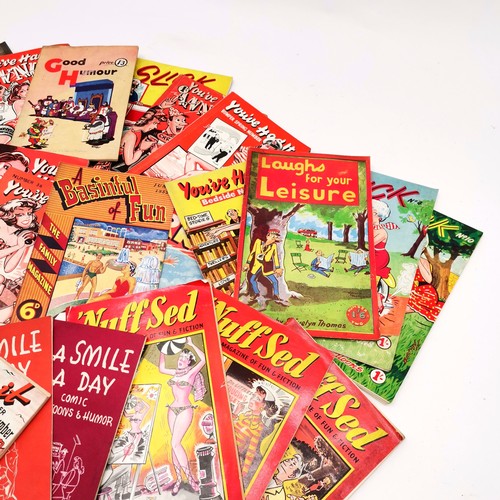 309 - Qty of vintage c.1950's comic / gag magazines & periodicals