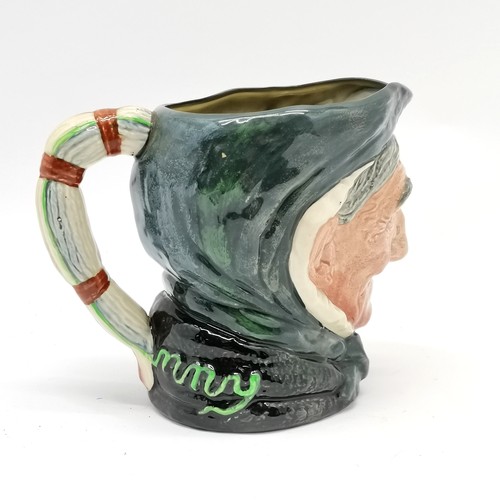 338 - 1935-41 Royal Doulton Granny D5521 character jug Style 1 : toothless Granny by Harry Fenton ~ has ha... 