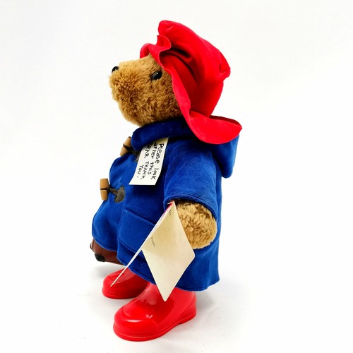 366 - Rainbow designs Paddington bear teddy - 35cm high