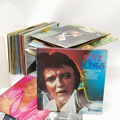 372 - Qty of LP's inc Pink Floyd, Peter Gabriel, The Police, Elvis Presley etc