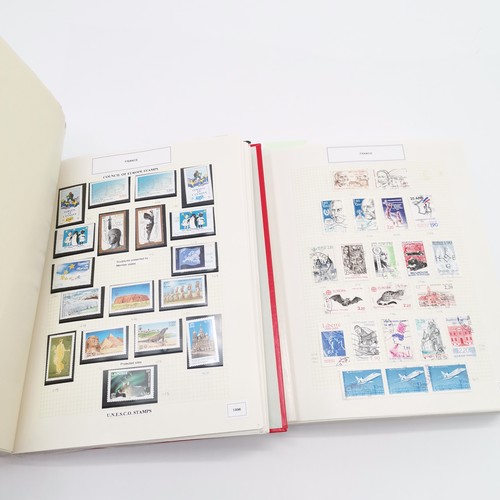 422 - France 1985-2014 comprehensive collection in 6 albums of stamps (m+u), booklets, proof sheets, cards... 