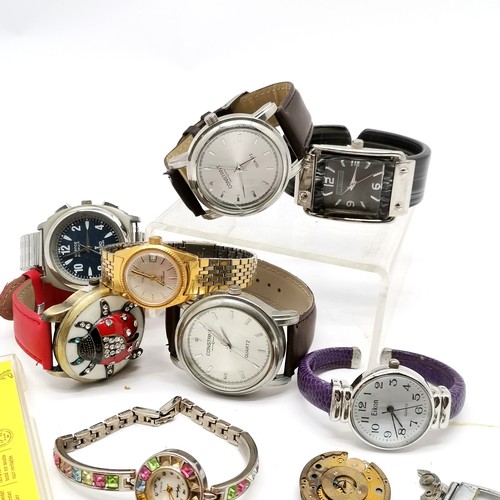 689 - Qty of quartz watches inc ladybird t/w mechanical movements - for spares / repairs