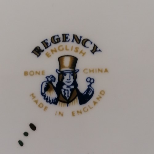 230 - Hunting theme qty of porcelain dinner / teaware ~ Regency, F R Gray & Sons (Aldridge) etc ~ largest ... 