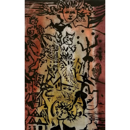 17 - Shirley Cousins artists proof print 'The Unknown Saint' - mount 68.5cm x 51.5cm