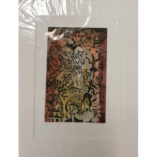 17 - Shirley Cousins artists proof print 'The Unknown Saint' - mount 68.5cm x 51.5cm