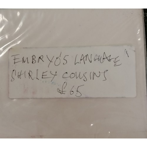 18 - Shirley Cousins artists proof print 'Embryo's Language' - mount 61cm x 52cm