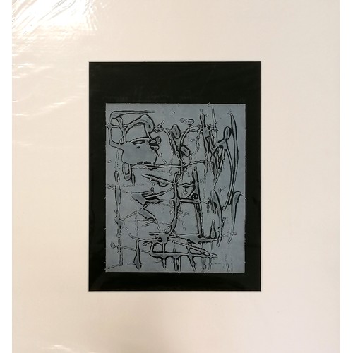 18 - Shirley Cousins artists proof print 'Embryo's Language' - mount 61cm x 52cm