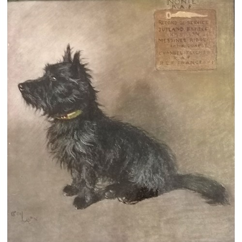 27 - Cecil Aldin (1870-1935) print 'Nonie R.A.F' - frame 51cm x 53cm