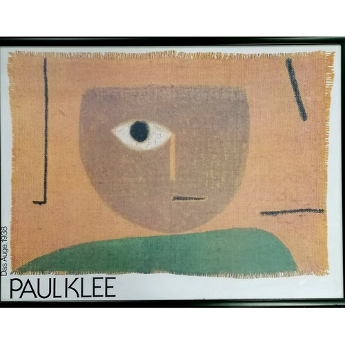 36 - Paul Klee print - Das Auge 1938 - framed 85cm x 64cm