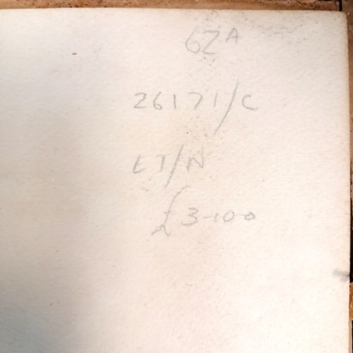 110 - Edward Wesson (1910-83) original watercolour painting of 'Suffolk pink in Lavenham' - frame 30cm x 4... 