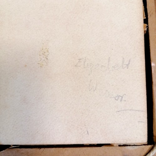 110 - Edward Wesson (1910-83) original watercolour painting of 'Suffolk pink in Lavenham' - frame 30cm x 4... 