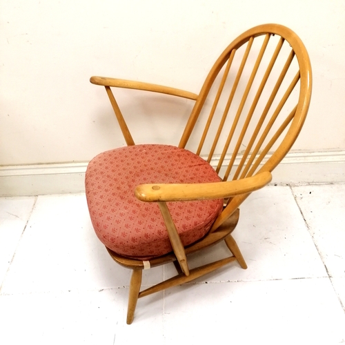 189 - Ercol Windsor tub chair - 55cm deep x 55cm wide x 81cm high