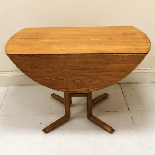 191 - Ercol Campden drop leaf dining table - 112cm x 62cm x 73cm (folded)