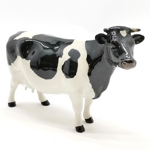 234 - Beswick friesian C.H Claybury Leegwater cow - 18cm across x 11.5cm high ~ no obvious damage