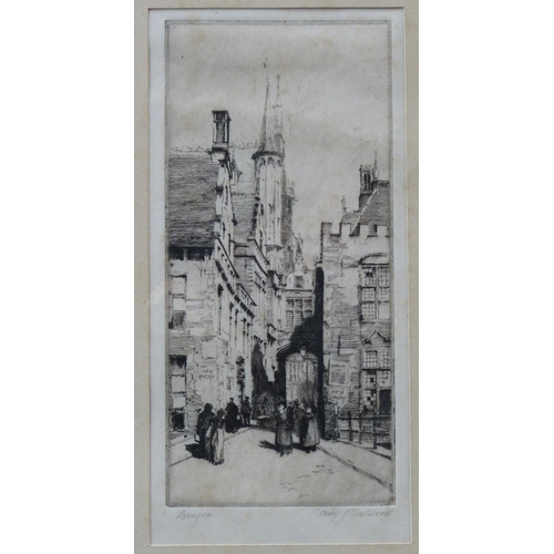 181 - Roy Westwood Signed Black and White Etching 