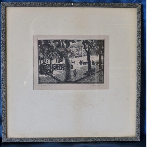 185 - Gwen Raverat Signed Black and White Etching, 