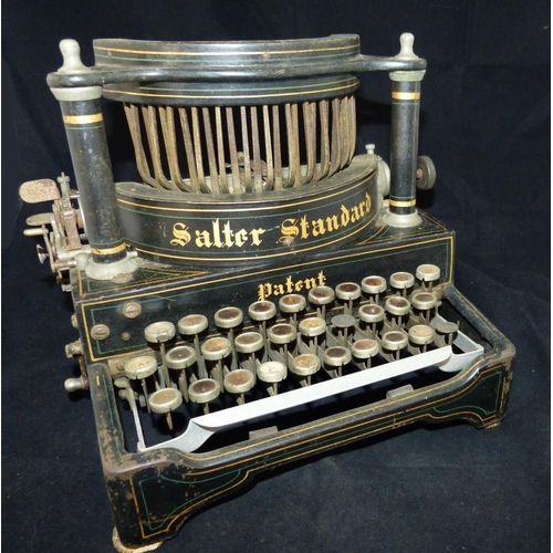 600 - A Salter Standard Improved No 6 Typewriter   