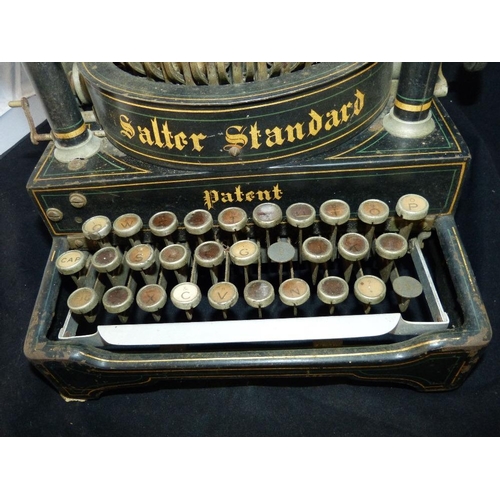 600 - A Salter Standard Improved No 6 Typewriter   