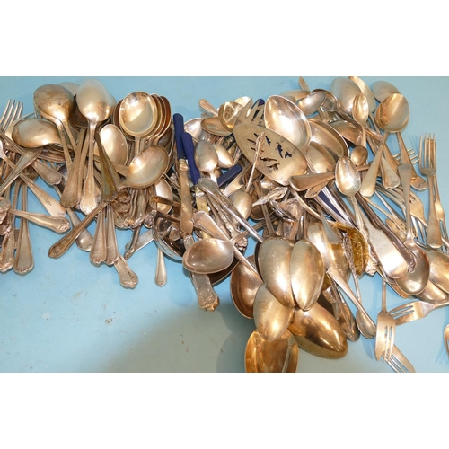 229 - A Quantity of Various Silver Plated Flatware.