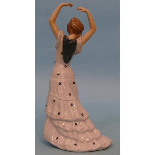 1 - A Nadal China Figure of a Spanish Female Dancer, 30cm high.