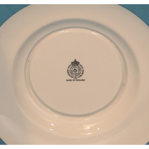 19 - A Royal Albert Old Country Roses Pattern Sandwich Plate, a Wedgwood 