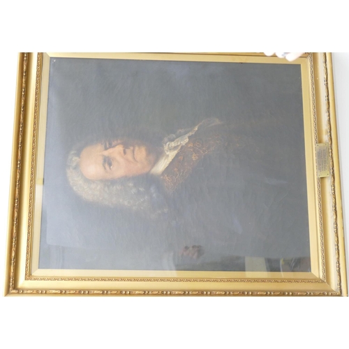 177 - A 19th Century Oil on Canvas half length portrait 