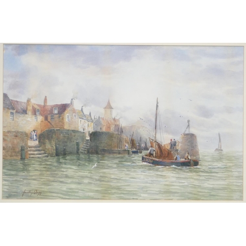 196 - John Hamilton Glass, Scottish Marine Watercolour 