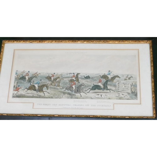 209 - John Dean Paul, Set of 4 Leicestershire Hunting Prints 