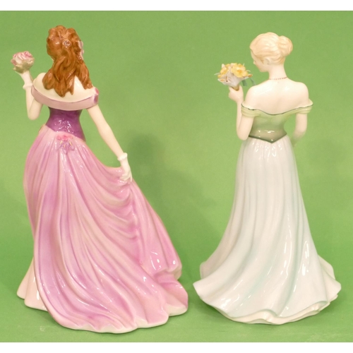 31 - 2 x Royal Worcester Figurines 