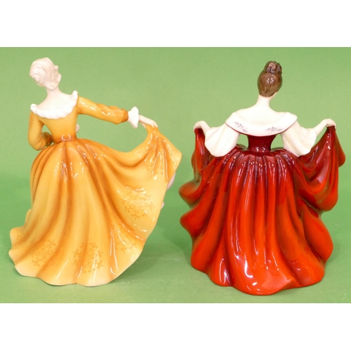 38 - 2 x Royal Doulton Figurines 