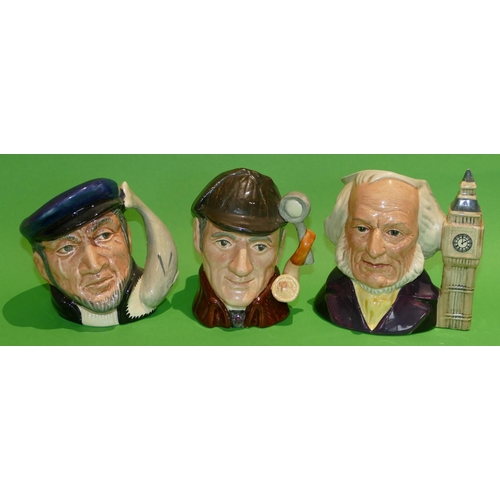 1 - 3 x Small Royal Doulton Caricature Jugs 