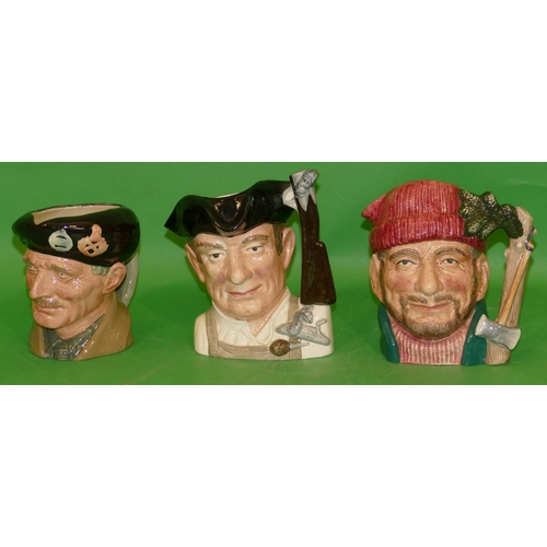 183 - 3 x Royal Doulton Character Jugs 